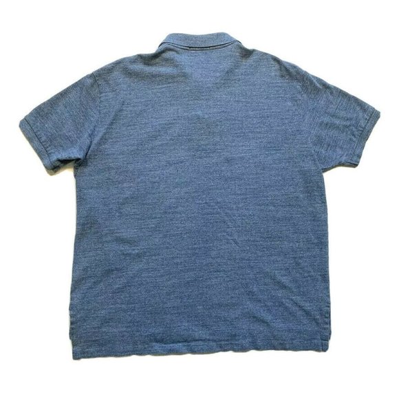 Polo Ralph Lauren Polo Shirt Men XL Classic Fit Short Sleeve Cotton Heather Blue - Picture 2 of 11